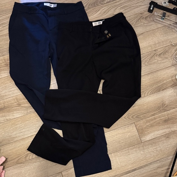 Old Navy Pants - Old Navy Women's Straight Leg Pants in Navy and Black